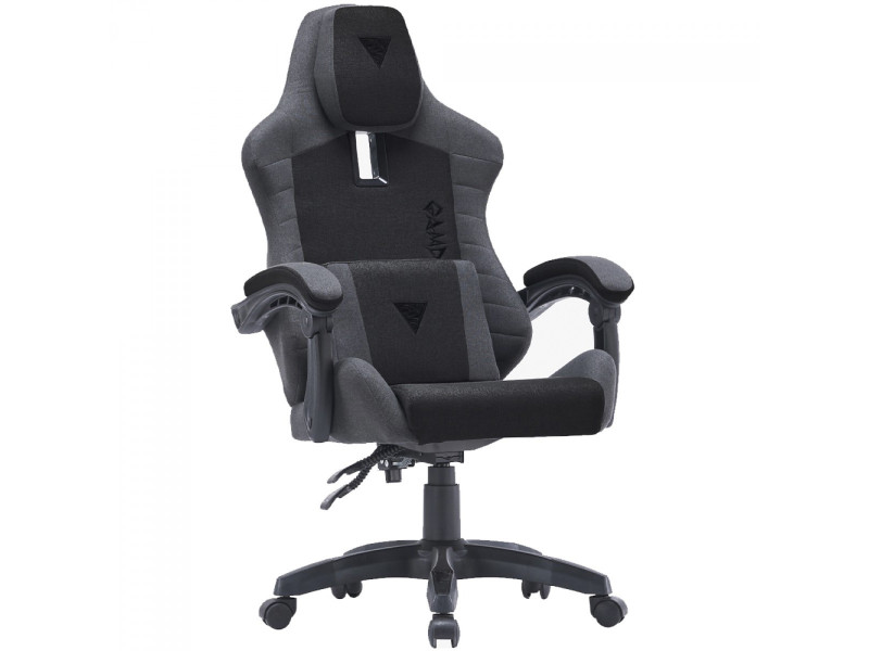 Cadeira Gamer Gamdias ZELUS M3 WEAVE, Reclinável, Preto e Cinza, Suporta Até 140KG