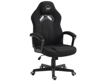 Cadeira Gamer Ninja Minato, Reclinável, Preta e Branca