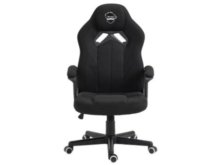 Cadeira Gamer Ninja Minato, Reclinável, Preta e Branca