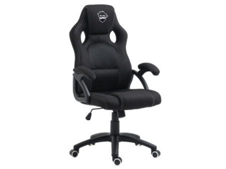 Cadeira Gamer Ninja Danzo, Reclinável, Preto e Branco