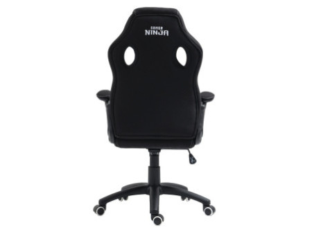 Cadeira Gamer Ninja Danzo, Reclinável, Preto e Branco