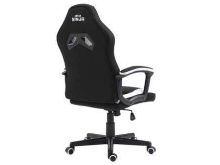 Cadeira Gamer Ninja Kaeru, Branco e Rosa