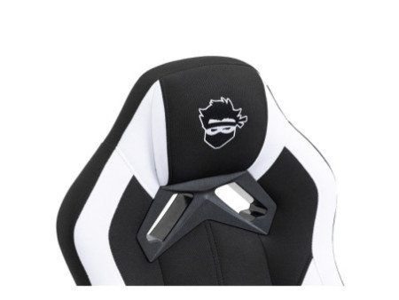 Cadeira Gamer Ninja Kaeru, Branco e Rosa