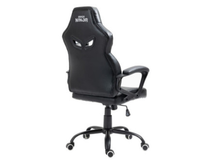 Cadeira Gamer Ninja Hiryu, Preto e Branco