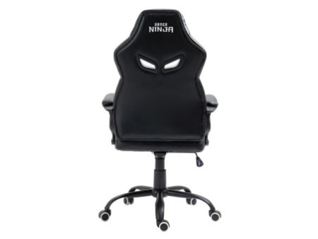 Cadeira Gamer Ninja Hiryu, Preto e Branco
