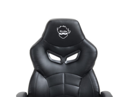 Cadeira Gamer Ninja Hiryu, Preto e Branco