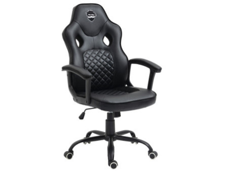Cadeira Gamer Ninja Mizu, Reclinável, com massageador de lombar, Preta