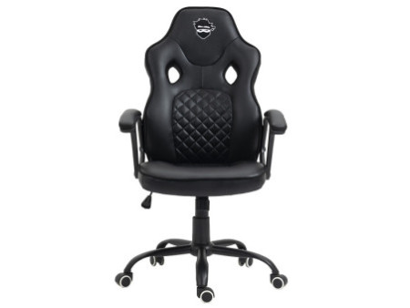 Cadeira Gamer Ninja Mizu, Reclinável, com massageador de lombar, Preta