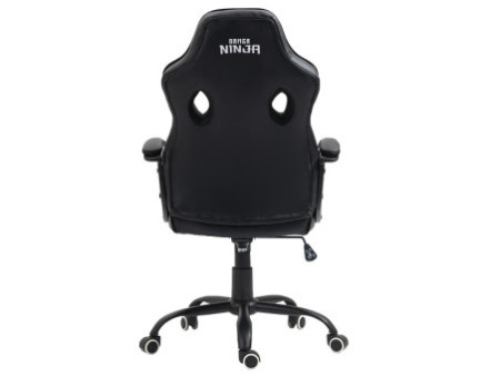 Cadeira Gamer Ninja Mizu, Reclinável, com massageador de lombar, Preta