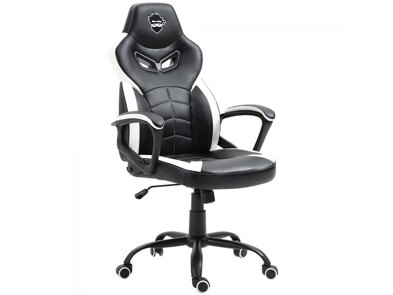 Cadeira Gamer Ninja Danzo, Reclinável, Preto e Azul
