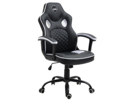 Cadeira Gamer Ninja Lola, Massageadora, Reclinável, Rosa e Branco, GN-CH-LLR0DWPL