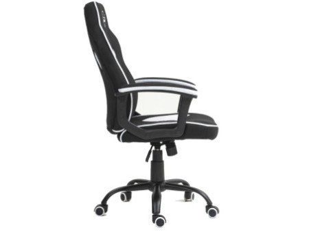 Cadeira Gamer Ninja Hiryu, Tecido, Preto e Branco, GN-CH-HRN0DBWF