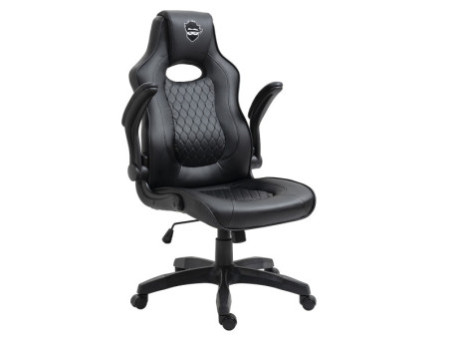 Cadeira Gamer Ninja Danzo, Reclinável, Preto e Vermelho