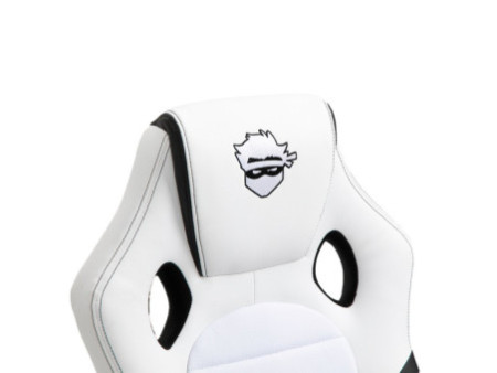Cadeira Gamer SuperFrame Carbon, Reclinável, Tecido, 4D, Preto Com Detalhes Azul E Vermelho, CSF-CARBON