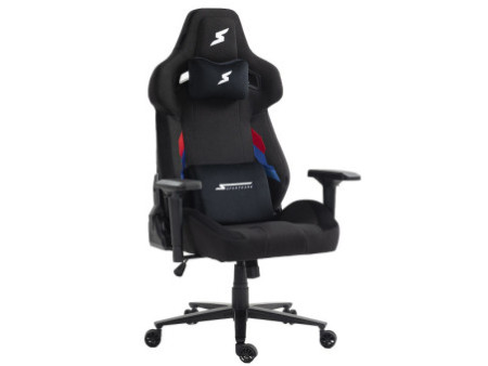 Cadeira Gamer SuperFrame Godzilla, Reclinável, Tecido, Preto e Vermelho, SF-CH-GZR2DBRF