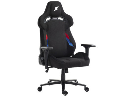Cadeira Gamer SuperFrame Godzilla, Reclinável, Tecido, Preto e Vermelho, SF-CH-GZR2DBRF