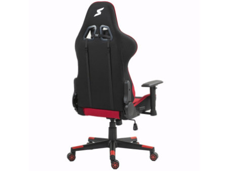 Cadeira Gamer Podcaster, Reclinável, 4D, Preta e Branca