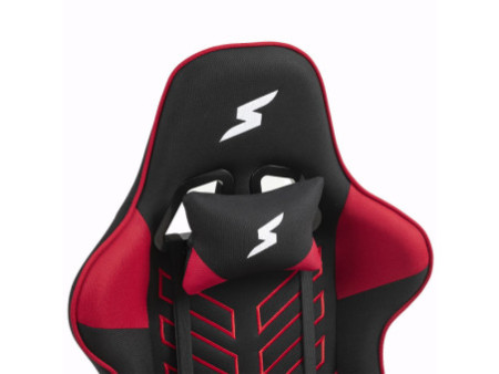 Cadeira Gamer Podcaster, Reclinável, 4D, Preta e Branca