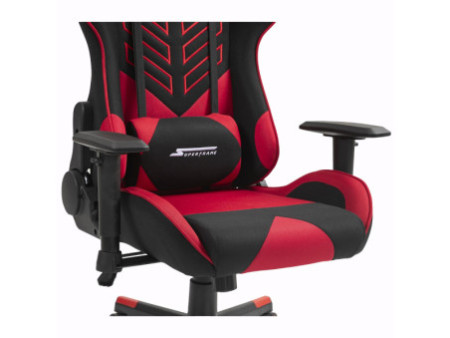 Cadeira Gamer Podcaster, Reclinável, 4D, Preta e Branca