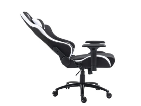 Cadeira Gamer Podcaster, Reclinável, 4D, Preta e Verde
