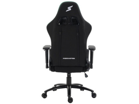 Cadeira Gamer SuperFrame Rocket, Reclinável, Preto, SF-CH-RCR0DBL