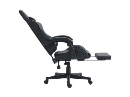 Cadeira Gamer SuperFrame Hunter, Reclinável, Tecido, Preto e Azul, GN-CH-HTR2DBBF