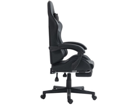 Cadeira Gamer SuperFrame Hunter, Reclinável, Tecido, Preto e Azul, GN-CH-HTR2DBBF