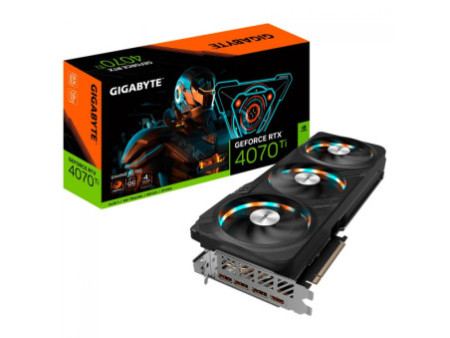 Placa de Video Gigabyte GeForce RTX 4070 Ti GAMING OC, 12GB, GDDR6X, DLSS, Ray Tracing, GV-N407TGAMING OC-12GD