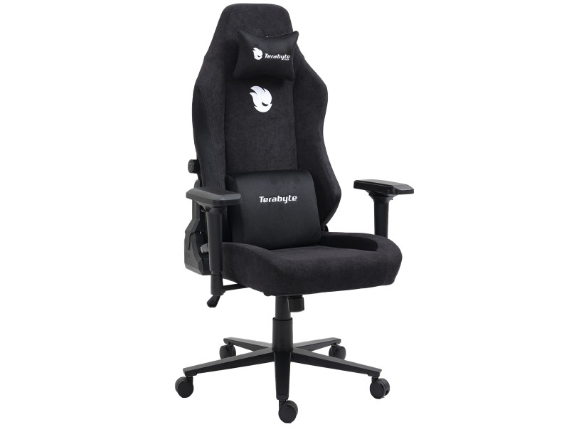 Cadeira Gamer Terabyte Style, Reclinável , 4D, Cinza e Preto