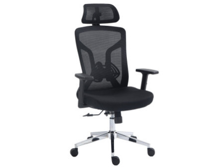 Cadeira de Escritório Dr. Office Ergo Pro, Cinza, Mesh, Altura Ajustável, DR-CH-EPR2DGH