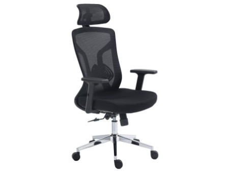 Cadeira de Escritório Dr. Office Ergo Pro, Cinza, Mesh, Altura Ajustável, DR-CH-EPR2DGH