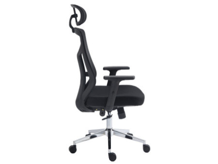 Cadeira de Escritório Dr. Office Ergo Pro, Cinza, Mesh, Altura Ajustável, DR-CH-EPR2DGH