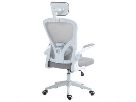 Cadeira de Escritório Dr. Office Business, Preta, Mesh, 2D com 7cm de altura ajustável, Suporta até 120kg