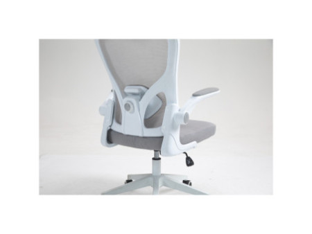 Cadeira de Escritório Dr. Office Business, Preta, Mesh, 2D com 7cm de altura ajustável, Suporta até 120kg