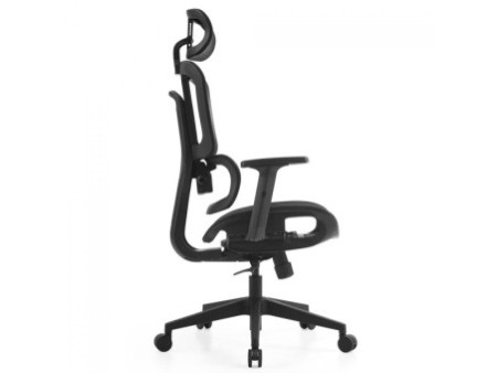 Cadeira De Escritório Dr. Office Flex, Preta, Mesh, Altura Ajustável, DR-CH-FXN0DB