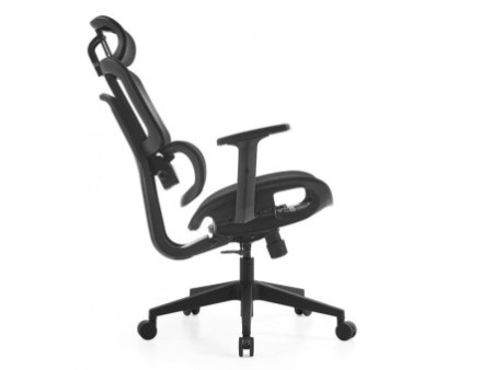 Cadeira De Escritório Dr. Office Flex, Preta, Mesh, Altura Ajustável, DR-CH-FXN0DB
