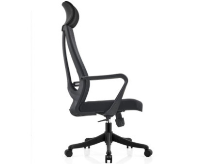 Cadeira de Escritório Dr. Office Business Pro, Preta, Mesh, 3D, Altura Ajustável