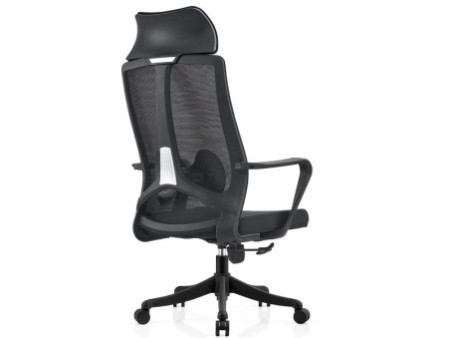 Cadeira de Escritório Dr. Office Business Pro, Preta, Mesh, 3D, Altura Ajustável