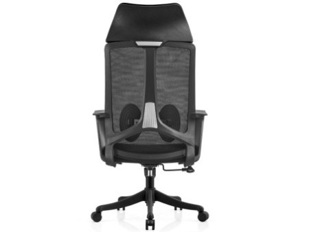 Cadeira de Escritório Dr. Office Business Pro, Preta, Mesh, 3D, Altura Ajustável