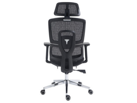 Cadeira de Escritório Dr. Office Ergo, Branco, Mesh, Altura Ajustável, DR-CH-EGR2DBWF