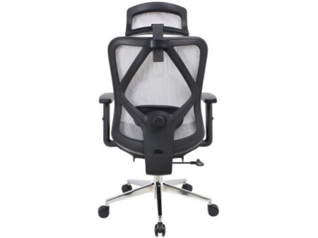 Cadeira de Escritório Dr. Office Business, Mesh, 2D, Ajustável, Suporta até 120kg, Cinza, DR-CH-BNN2DGF