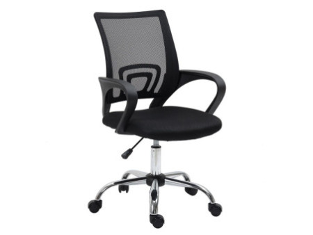 Cadeira de Escritório Dr. Office Ergo, Cinza, Mesh, Altura Ajustável, DR-CH-EGR2DBGF