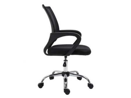 Cadeira de Escritório Dr. Office Ergo, Cinza, Mesh, Altura Ajustável, DR-CH-EGR2DBGF