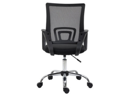 Cadeira de Escritório Dr. Office Ergo, Cinza, Mesh, Altura Ajustável, DR-CH-EGR2DBGF