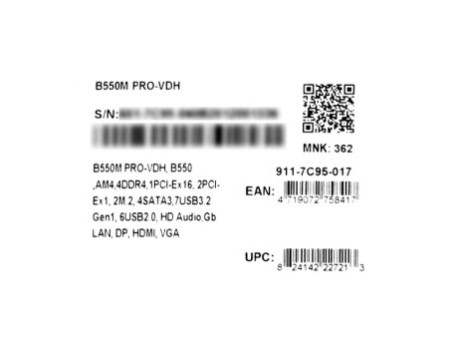 Placa Mãe MSI B550M PRO-VDH, Chipset B550, AMD AM4, mATX, DDR4