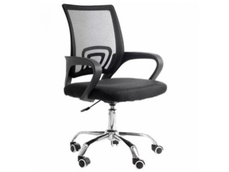 Cadeira de Escritório Dr. Office Business, Mesh, 2D, Ajustável, Suporta até 120kg, Rosa, DR-CH-BNN2DPF