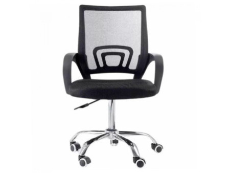 Cadeira de Escritório Dr. Office Business, Mesh, 2D, Ajustável, Suporta até 120kg, Rosa, DR-CH-BNN2DPF
