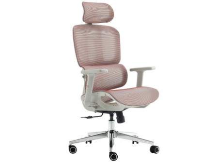 Cadeira de Escritório Dr. Office Business, Mesh, 2D, Ajustável, Suporta até 120kg, Cinza, DR-CH-BNN2DGF