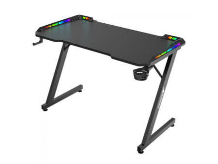 Mesa Gamer SuperFrame Epic, Com Suporte Para Headset e Copo, Branco, SF-TB-EP11060WF
