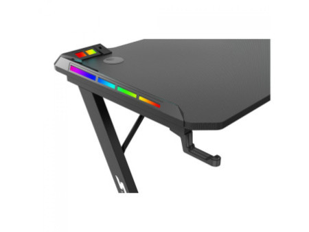Mesa Gamer SuperFrame Epic, Com Suporte Para Headset e Copo, Branco, SF-TB-EP11060WF